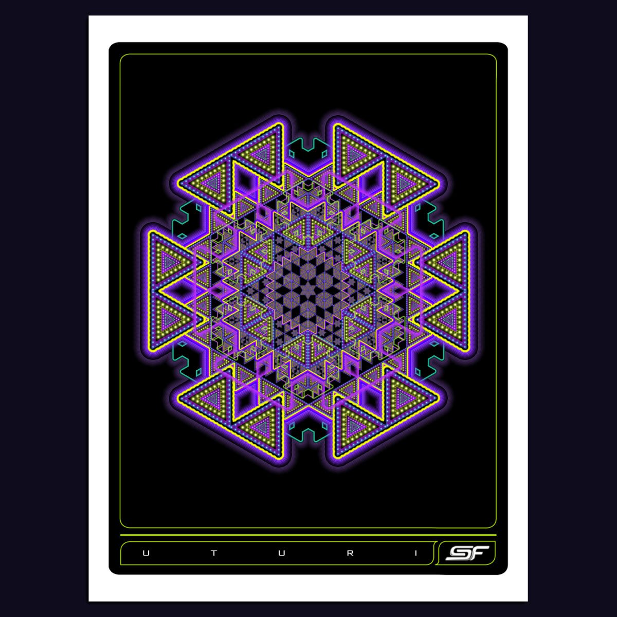 Uturi | Psychedelic Visionary Art Print