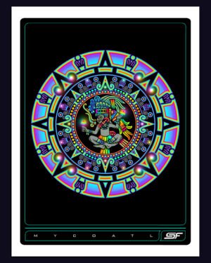 Mycoatl | Psychedelic Visionary Art Print