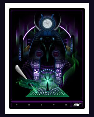 Thoth | Psychedelic Visionary Art Print