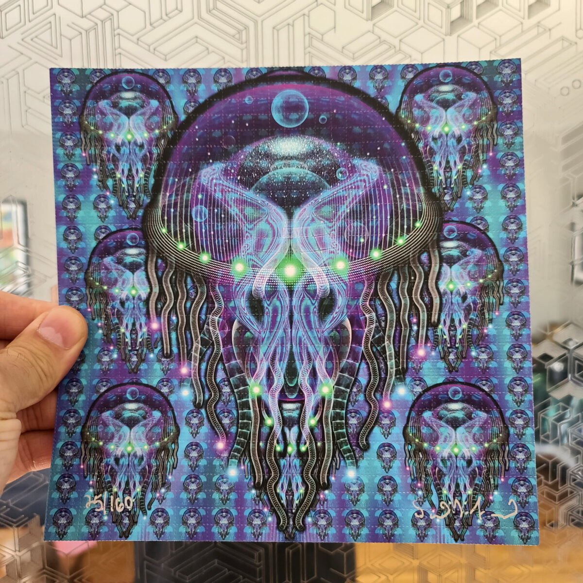 Psychezoa Luminosum | Blotter Psychedelic Street Art