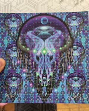 Psychezoa Luminosum | Blotter Psychedelic Street Art