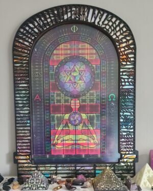 Holoprint with Laser Engraved Frame, Limited Edition of 25 // Window to the Soul (For John)