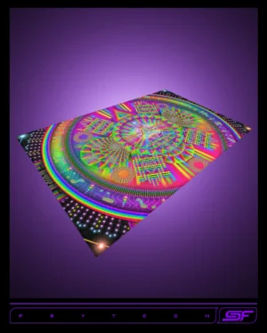 Psytech | Psychedelic Visionary Art Area Rug