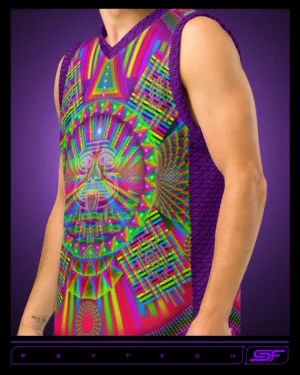 Psytech | Psychedelic Visionary Art Mesh Jersey