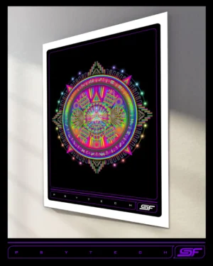 Psytech | Psychedelic Visionary Art Print