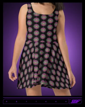 Psytech | Psychedelic Visionary Art Skater Dress