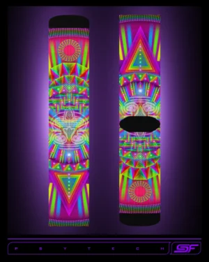 Psytech | Psychedelic Visionary Art Crew Socks