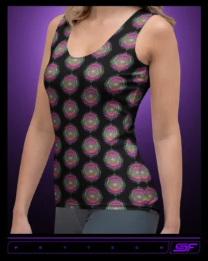 Psytech | Psychedelic Visionary Art Women's Tank Top