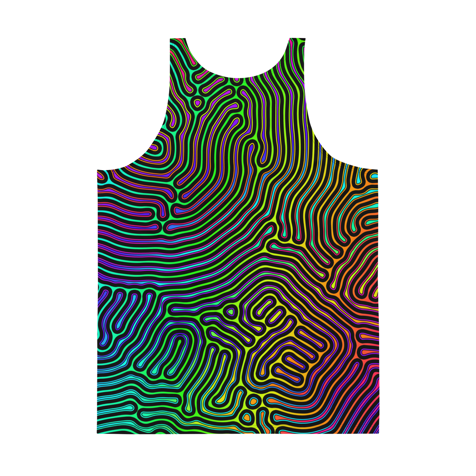 Biologic | Psychedelic Visionary Art Men's Tank Top - Image 2