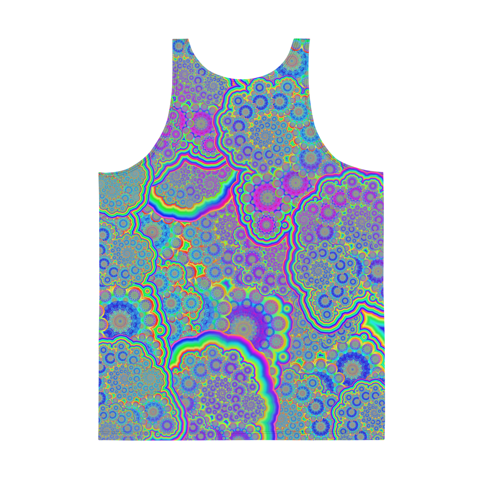 Neuroverse | Psychedelic Visionary Art Men's Tank Top - Image 2