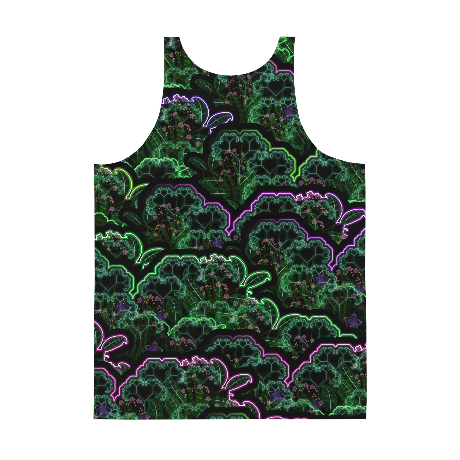 Biosynthebliss | Psychedelic Visionary Art Men's Tank Top - Image 2