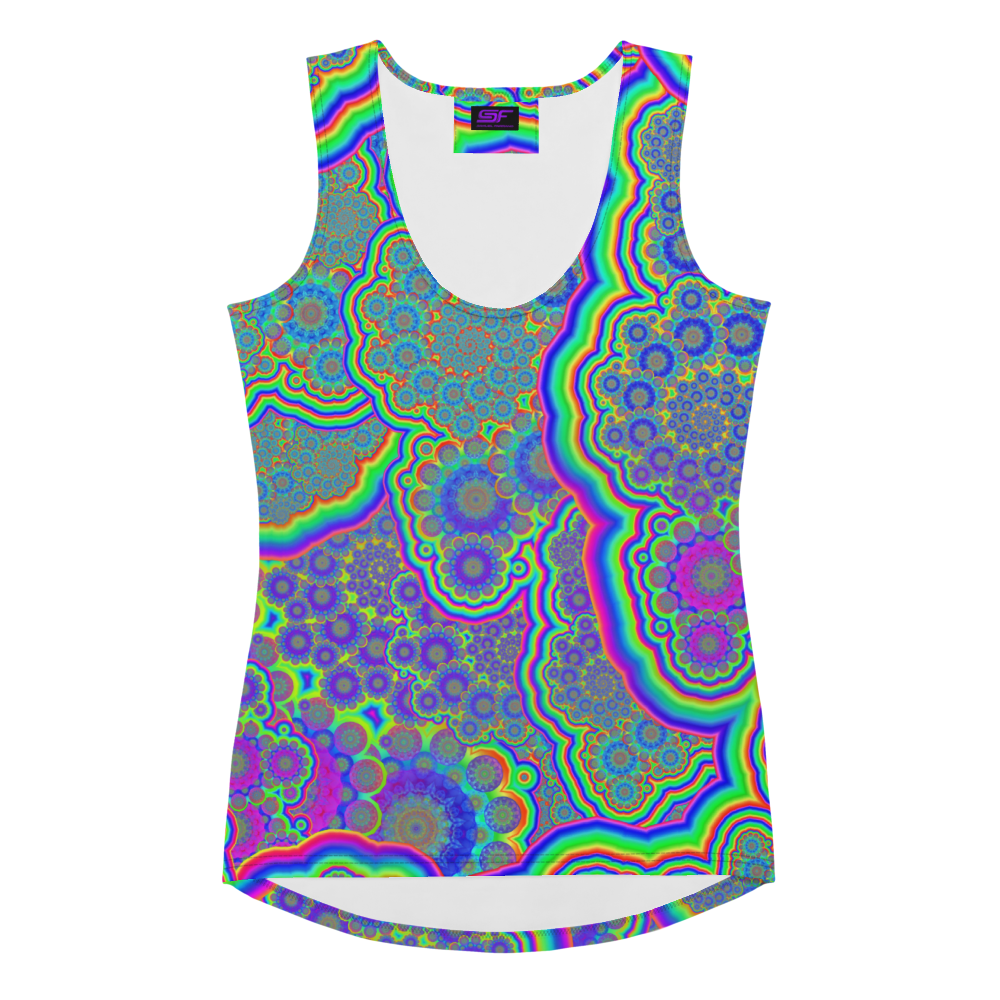 Neuroverse | Psychedelic Visionary Art Women's Tank Top - Image 2
