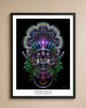 Ayahuasca | Psychedelic Visionary Art Print