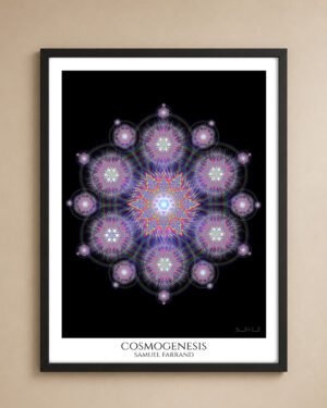Cosmogenesis | Psychedelic Visionary Art Print