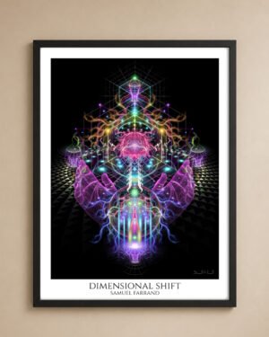 Dimensional Shift | Psychedelic Visionary Art Print
