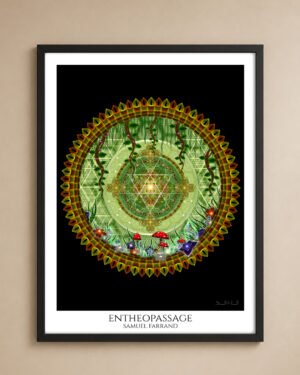 Entheopassage | Psychedelic Visionary Art Print
