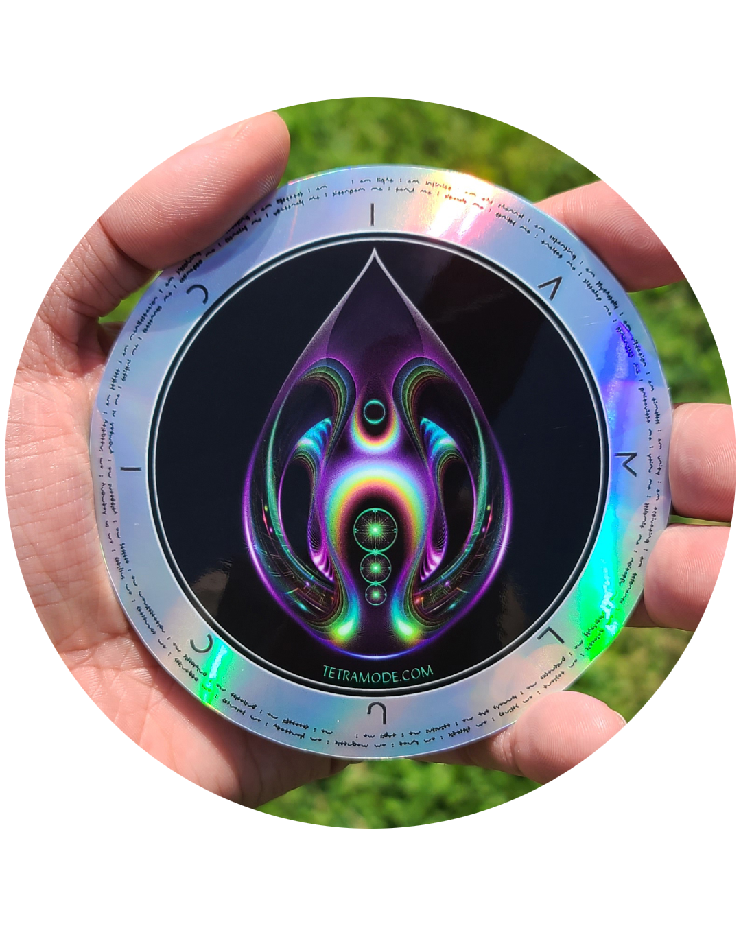 Psychedelic Visionary Art All-Over Stickers