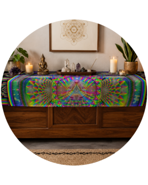 Psychedelic UV/RGB Reactive Altar Cloths