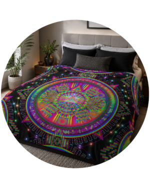 Psychedelic UV/RGB Comforters