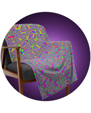 Psychedelic Plush Blankets