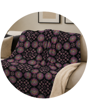 Psychedelic Visionary Art Sherpa Blankets