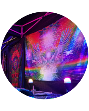 Psychedelic Visionary Art Tapestries