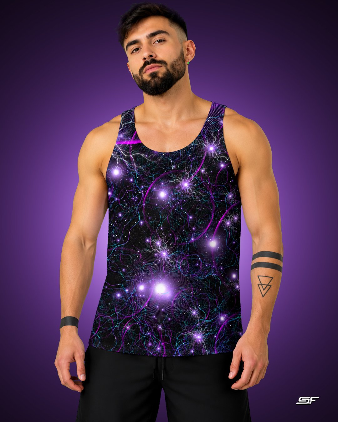 Laniakea | Psychedelic Visionary Art Men's Tank Top