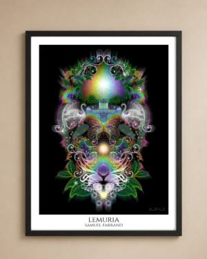 Lemuria | Psychedelic Visionary Art Print