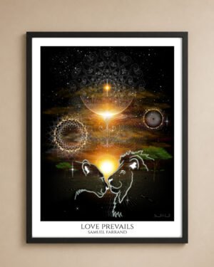 Love Prevails | Psychedelic Visionary Art Print