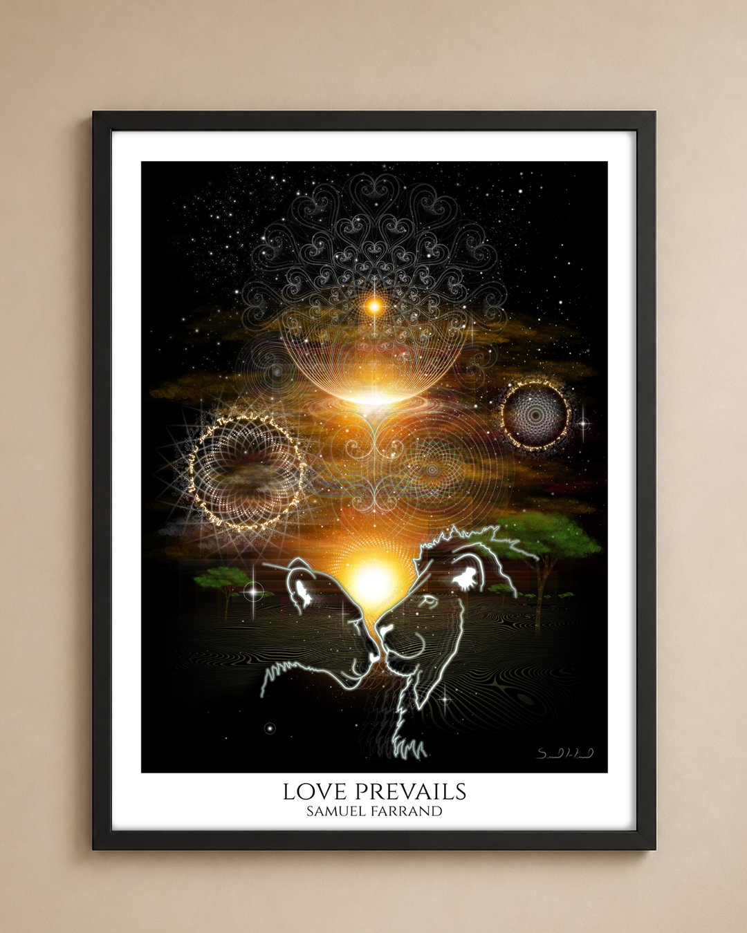 Love Prevails | Psychedelic Visionary Art Print