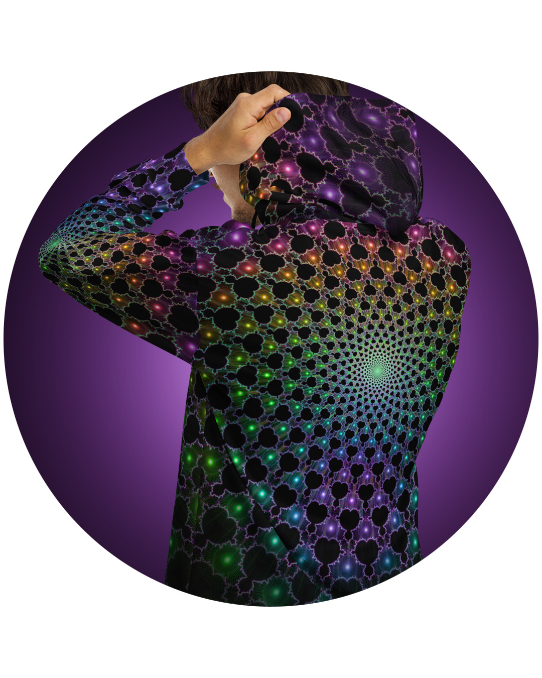 Men's Psychedelic Visionary Art Hoodies