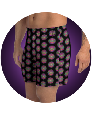 Men's Psychedelic Visionary Art Shorts