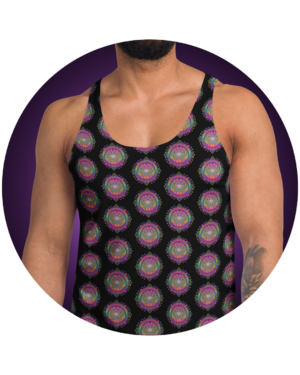 Men's Psychedelic Visionary Art Tank Tops