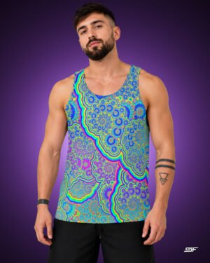 Neuroverse | Psychedelic Visionary Art Men's Tank Top