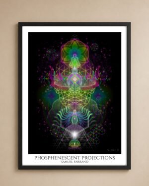 Phosphenescent Projections | Psychedelic Visionary Art Print