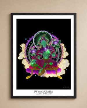 Psyamatara | Psychedelic Visionary Art Print