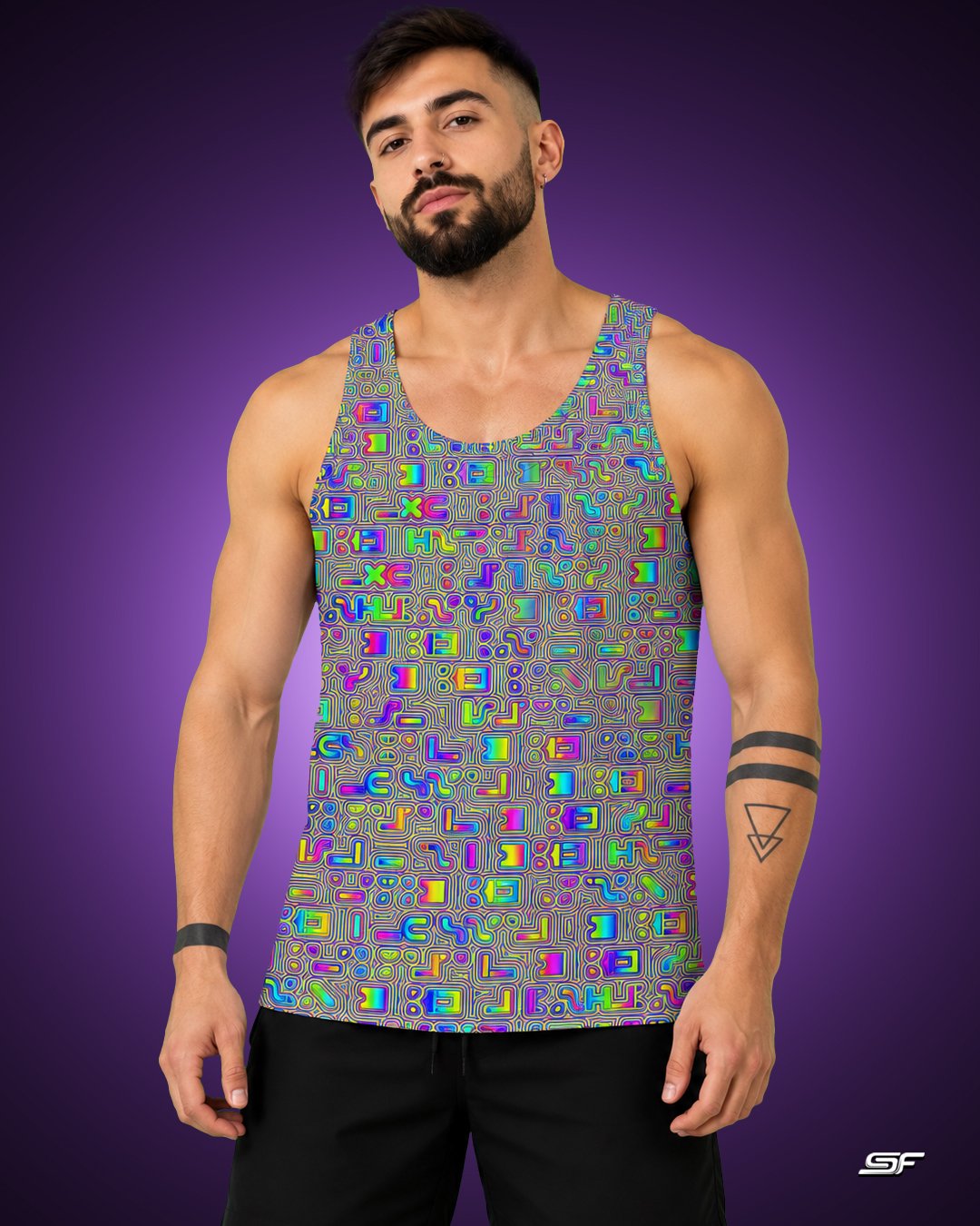 Psyliscious | Psychedelic Visionary Art Men's Tank Top