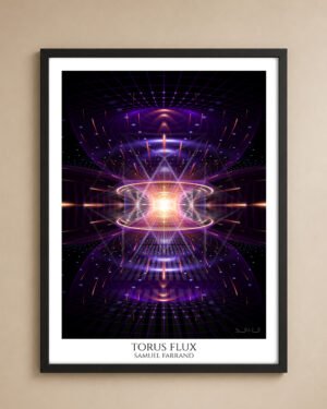 Torus Flux | Psychedelic Visionary Art Print