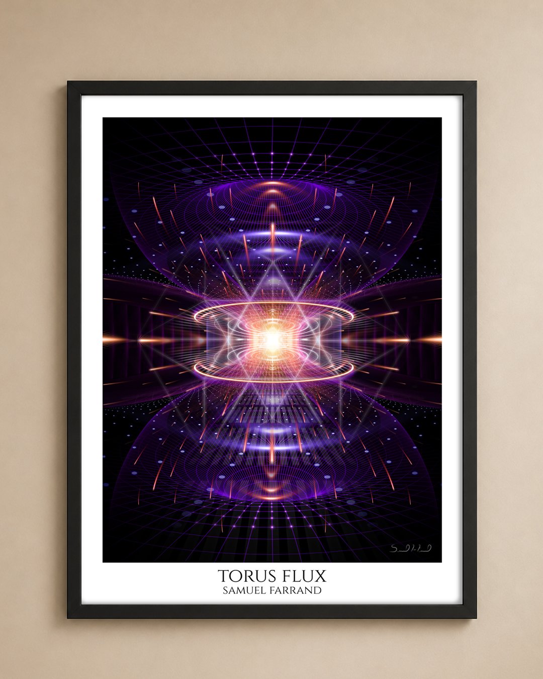 Torus Flux | Psychedelic Visionary Art Print