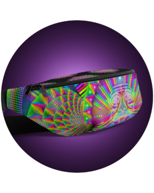 Unisex Psychedelic Visionary Art Fanny Packs