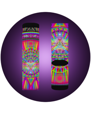Unisex Psychedelic Visionary Art Socks