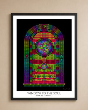 Window to the Soul | Psychedelic Visionary Art Print