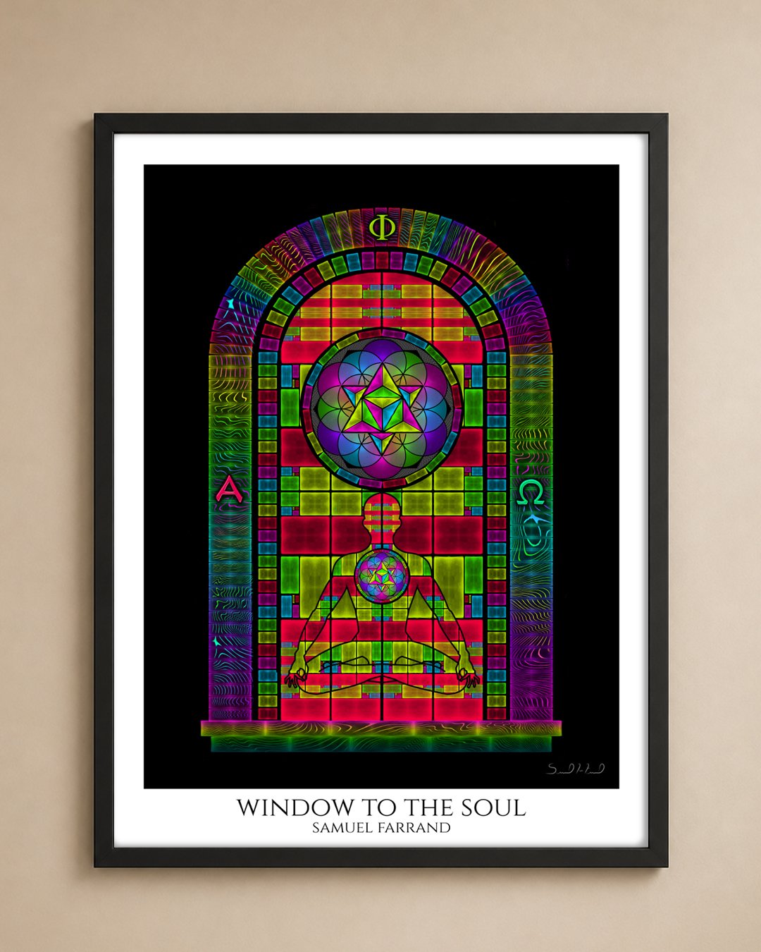 Window to the Soul | Psychedelic Visionary Art Print