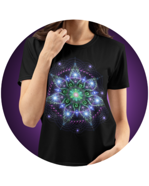 Women's Psychedelic Visionary Art Graphic T-Shirts