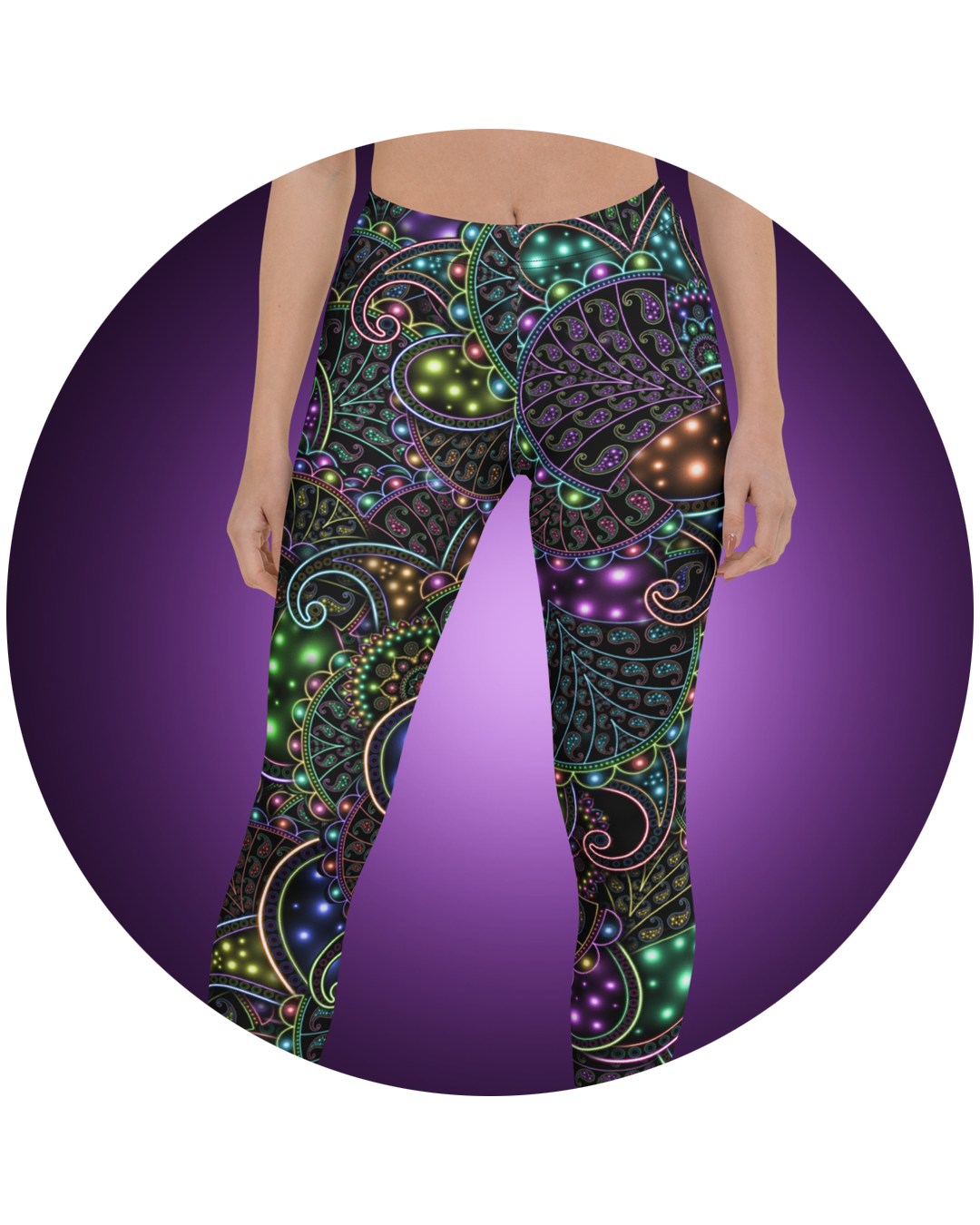 Women's Psychedelic Visionary Art Leggings