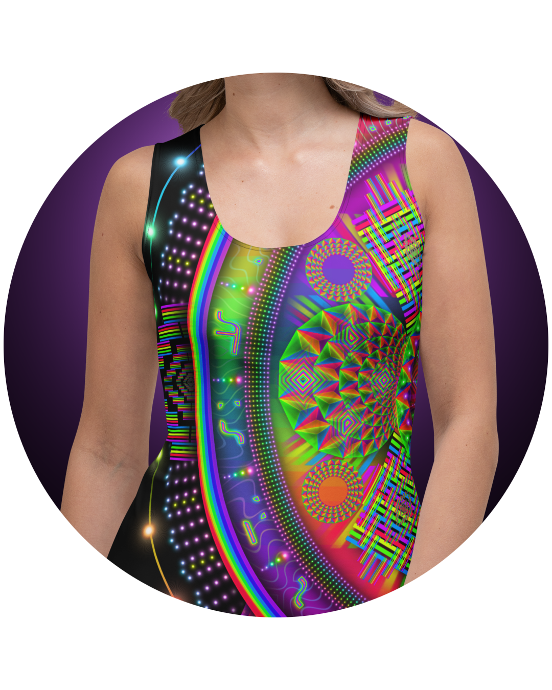 Women's Psychedelic Visionary Art Tank Tops