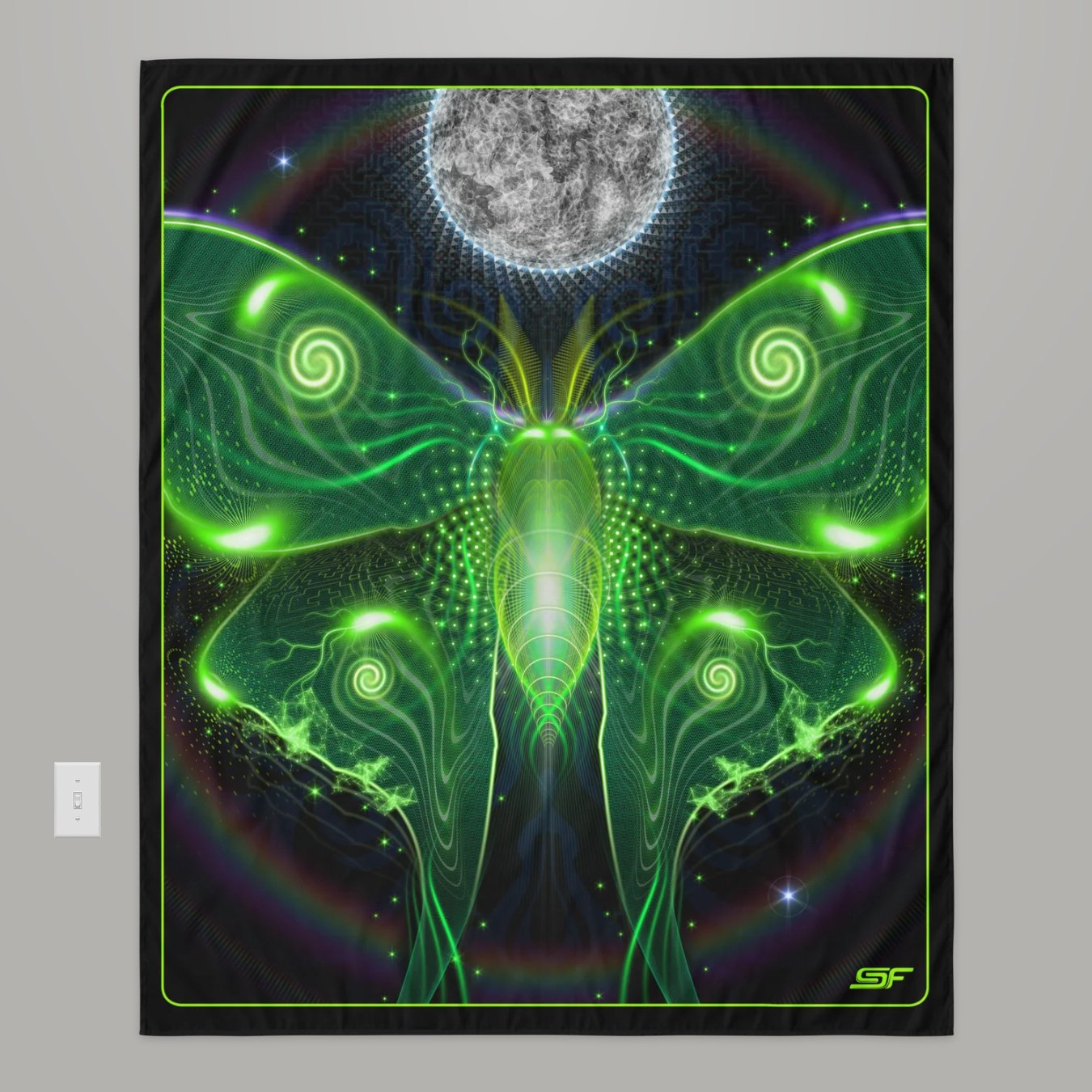 Lunaessence | Psychedelic Visionary Art Tapestry
