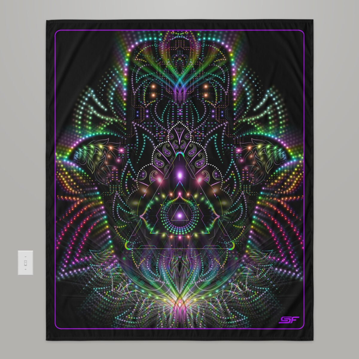 Hamsa | Psychedelic Visionary Art Tapestry