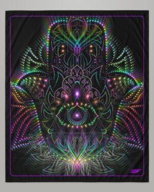 Hamsa | Psychedelic Visionary Art Tapestry