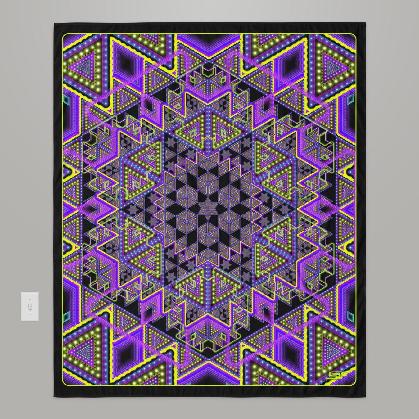 Uturi | Psychedelic Visionary Art Tapestry